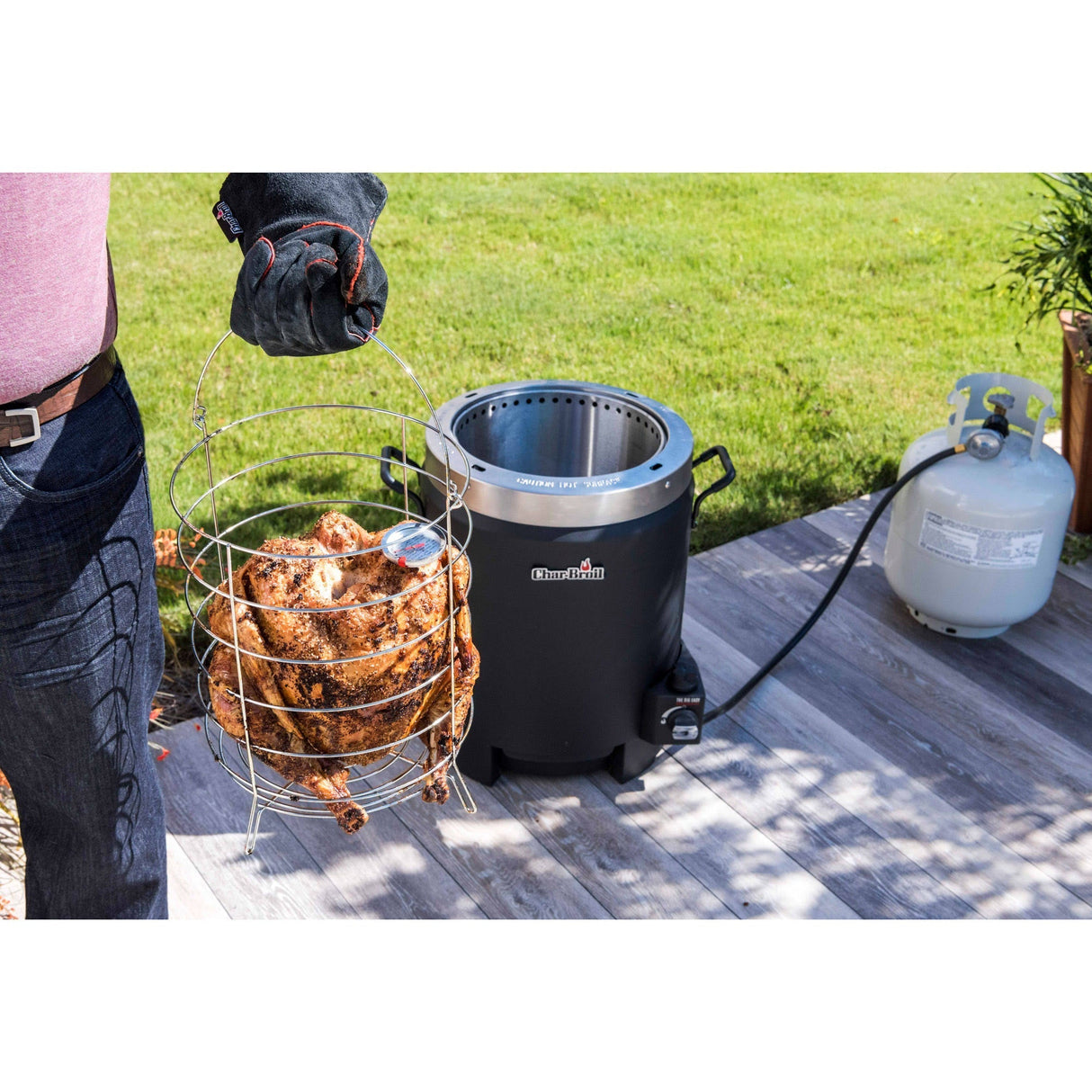 Char-Broil Big Easy Oil-Less Liquid Propane Turkey Fryer