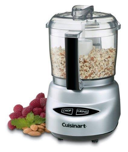 Cuisinart Mini-Prep Plus DLC-2A 3-Cup Food Processor - Brushed Chrome