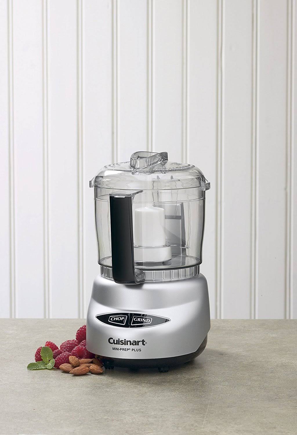 Cuisinart Mini-Prep Plus DLC-2A 3-Cup Food Processor - Brushed Chrome