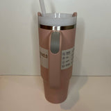 Stanley 30 oz. Quencher H2.0 FlowState Tumbler, Pink Dusk